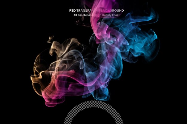 PSD abstract background smoke curves and wave