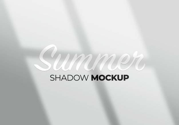 Abstract background window shadow mockup