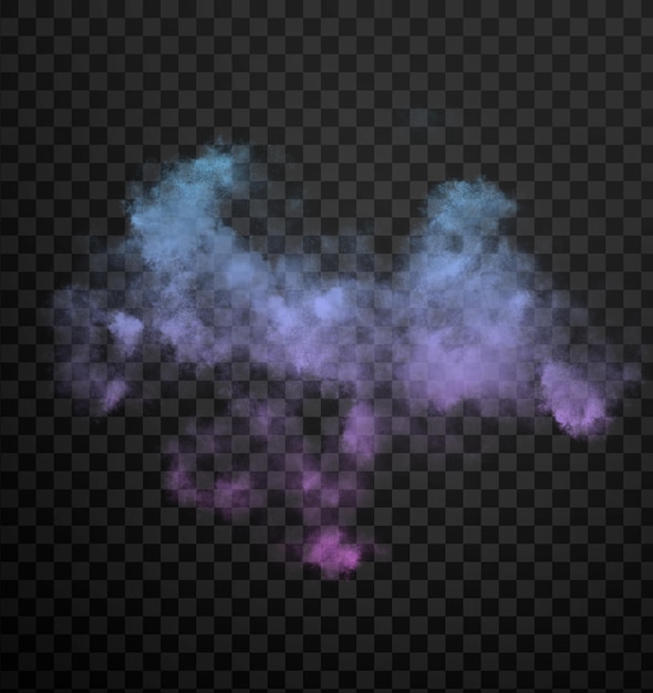 abstract background with a cloud of smoke and the word cloud on a transparent background