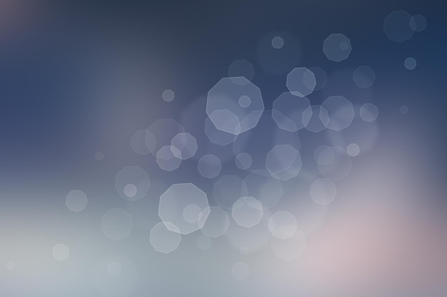 Abstract background with beautiful nonagon bokeh