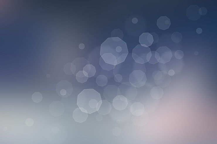 PSD abstract background with beautiful nonagon bokeh