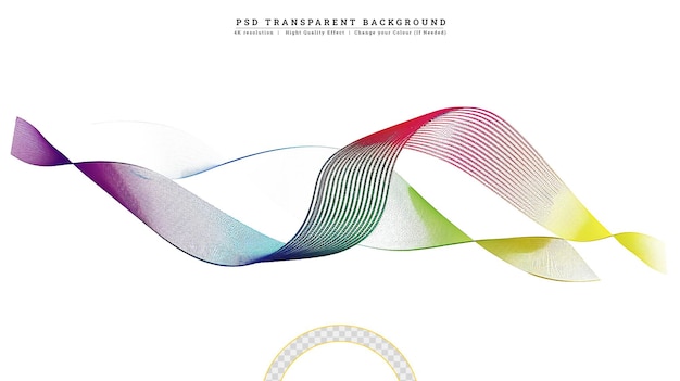 PSD abstract background with curved line