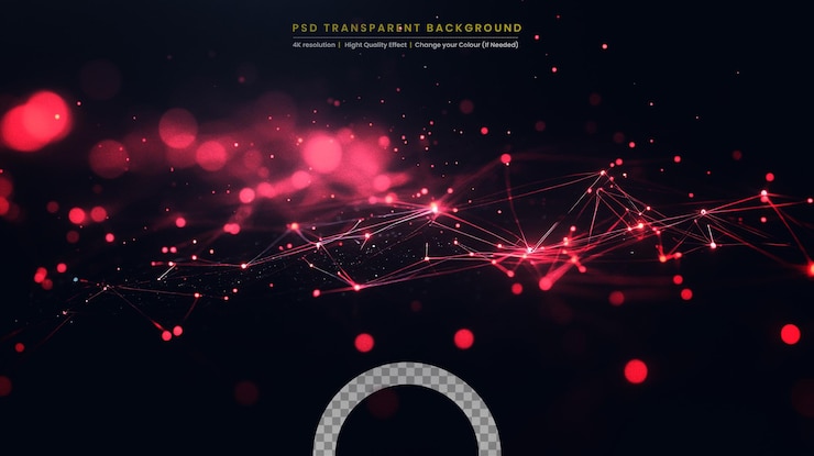 PSD abstract background with glowing lights