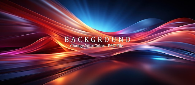 Abstract background with red and blue lines