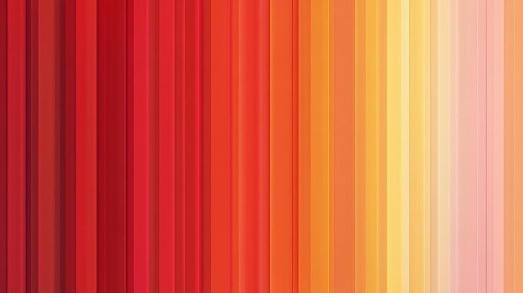 PSD abstract background with vertical red orange and yellow stripes
