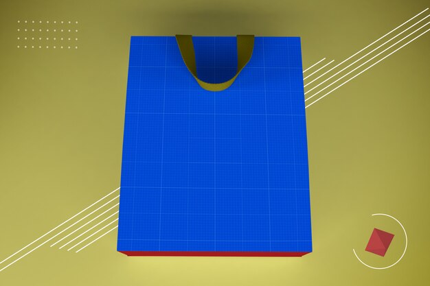 Abstract Bag Mockup