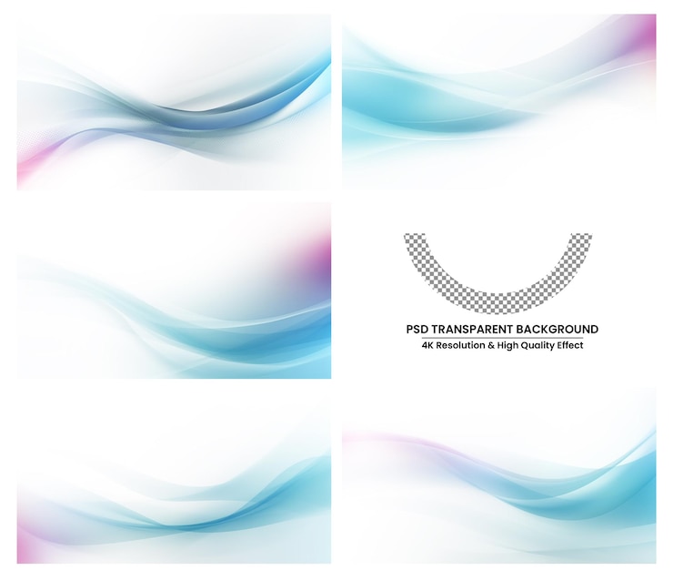 PSD abstract beautiful wallpaper for presentation with blue and purple color