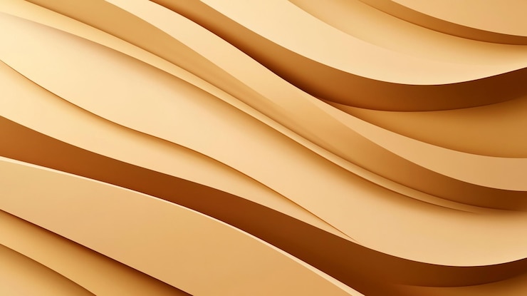PSD abstract beige wavy background