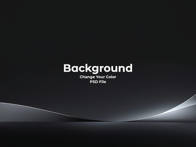 PSD abstract black background gradient that looks modern bokeh background black texture dark wall