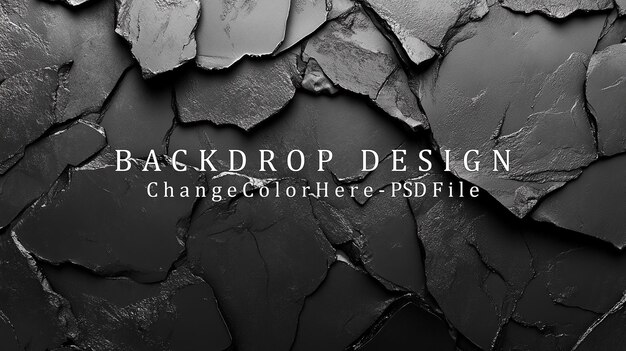 abstract black slate background