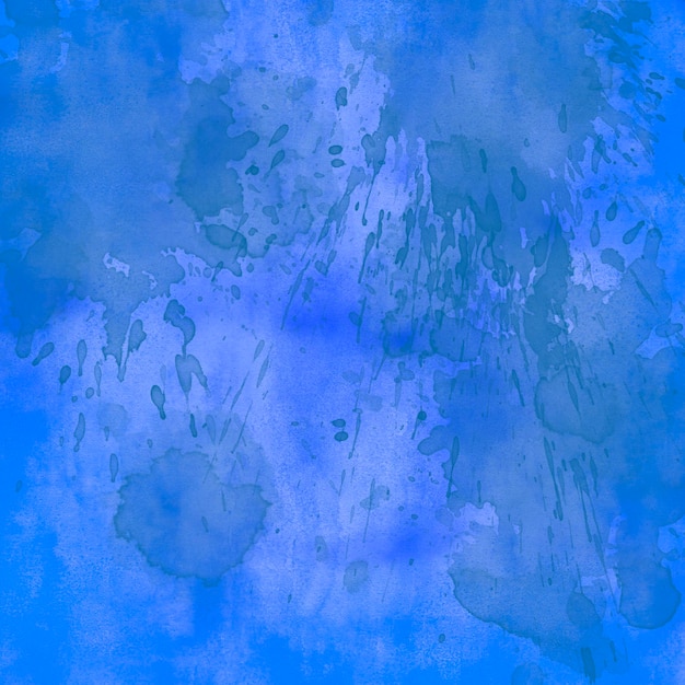 PSD abstract blue watercolor texture background