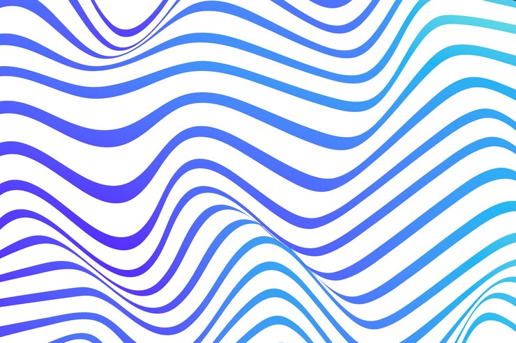 PSD abstract blue wavy lines