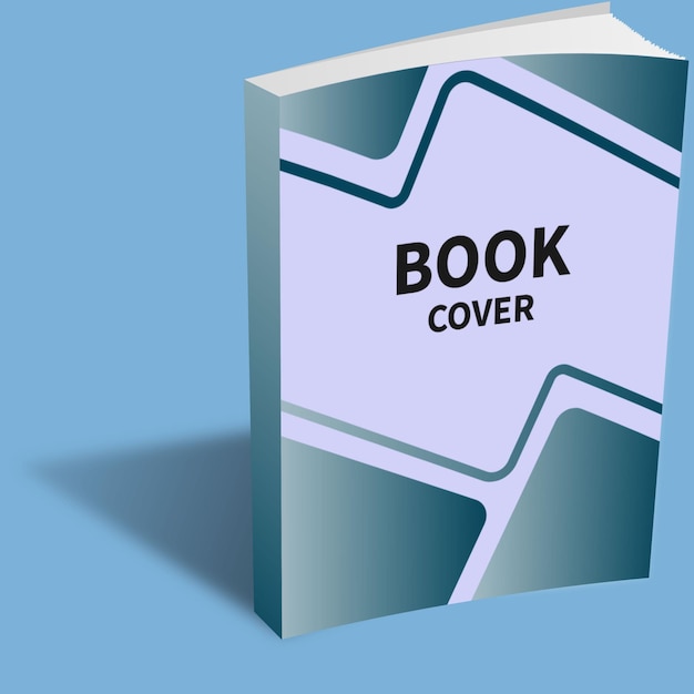 Abstract Boekenomslagontwerp Mockup Templste
