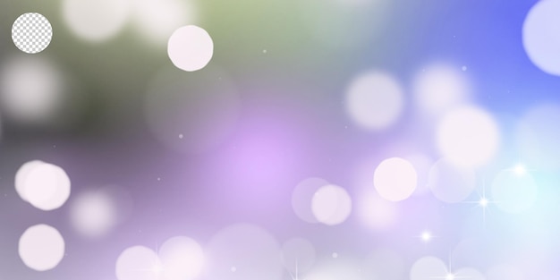 Abstract bokeh lights effect background