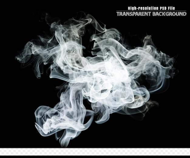 PSD abstract cigarette smoke fog effect transparent psd