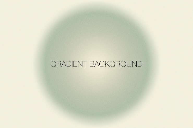 PSD abstract circle gradient with neutral background psd