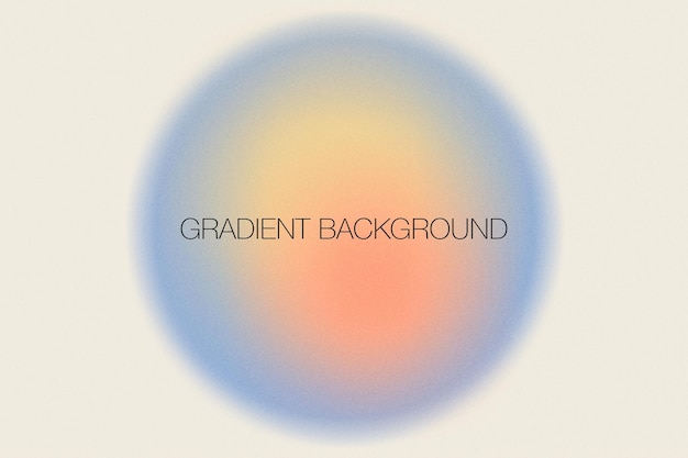 Abstract circle gradient with neutral background psd