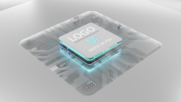 Abstract circuit board. Space on processor or cpu Can be used text input or banner.