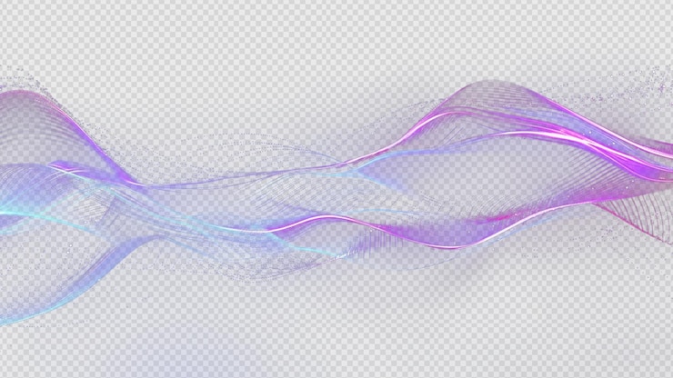 PSD abstract colored dynamic waves modern abstract