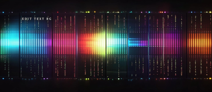 PSD abstract colorful light streaks and lines background