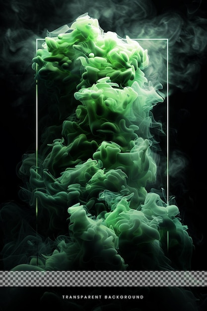 PSD abstract colorful smoke explosion