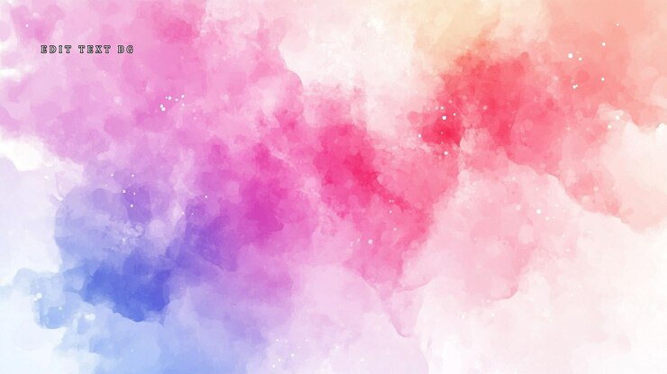 PSD abstract colorful watercolor painting with soft pastel shades and subtle glitter