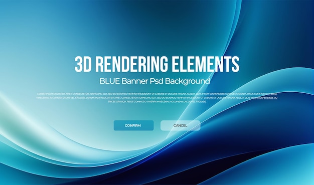 Abstract Creative Flow Luxury Tech Blue Creatieve achtergronden