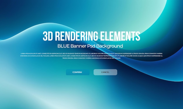 Abstract Creative Flow Luxury Tech Blue Creatieve achtergronden