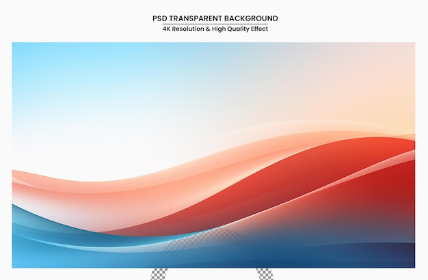 PSD abstract curvy wave background texture