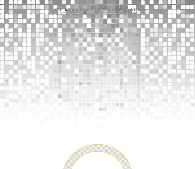 PSD abstract design background with diamond shape design on transparent background