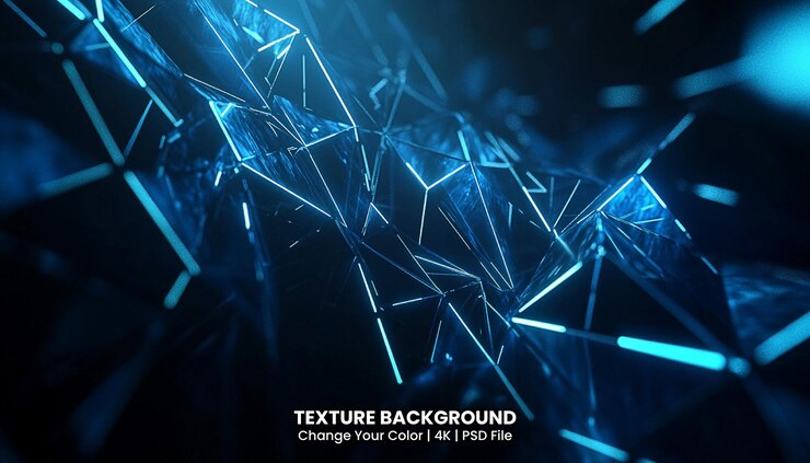 PSD abstract digital futuristic tunnels texture background