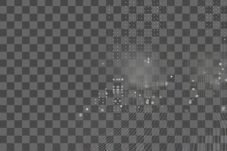 PSD abstract digital grid overlay