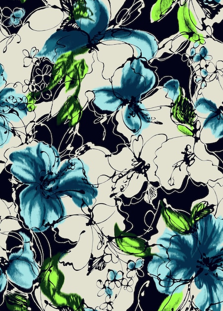 Abstract floral