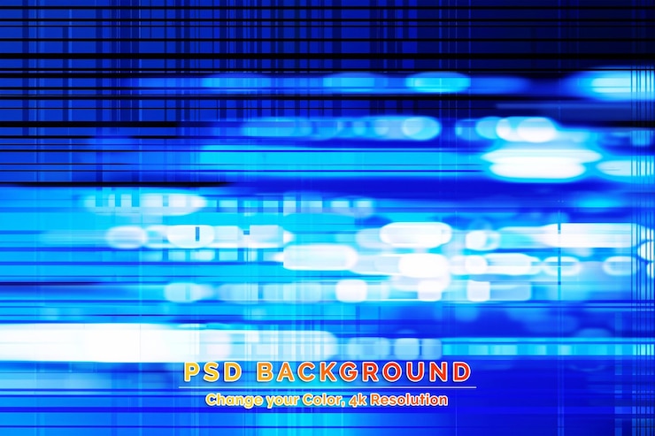 PSD abstract futuristic electronic circuit technology background