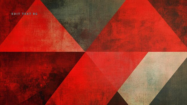 abstract geometric red and gray textured triangle pattern background