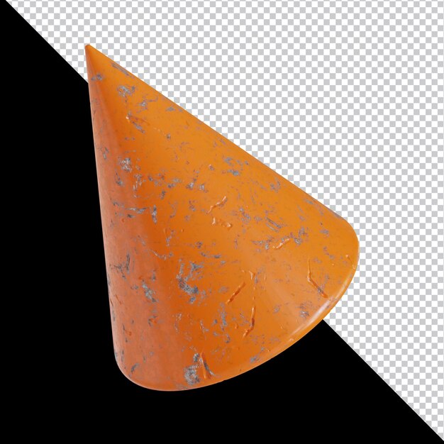 abstract geometric shape futuristic damaged paint material design 3d rendering