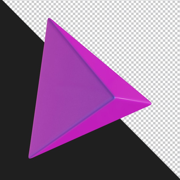 abstract geometric shape futuristic gradient material design 3d rendering