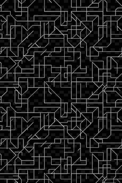 PSD forme geometriche astratte in bianco e nero