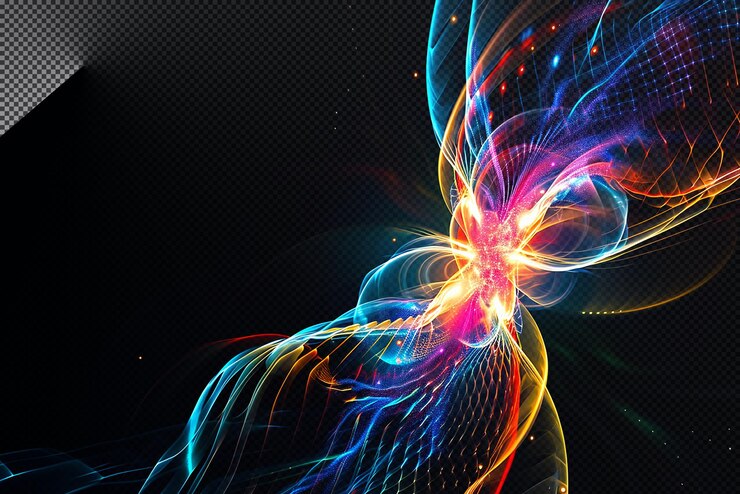 PSD abstract glitter glowing magical background