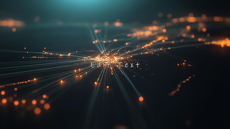 PSD abstract glowing network connections 1