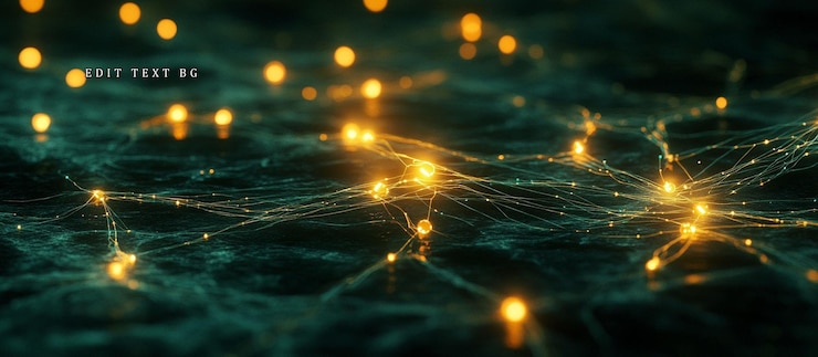 PSD abstract glowing network connections 2