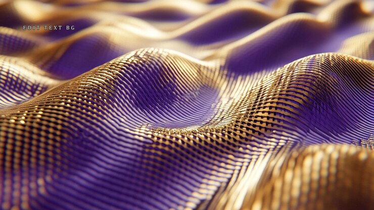 PSD abstract gold and purple wavy texture background