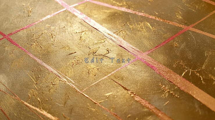 PSD abstract gold texture with pink lines