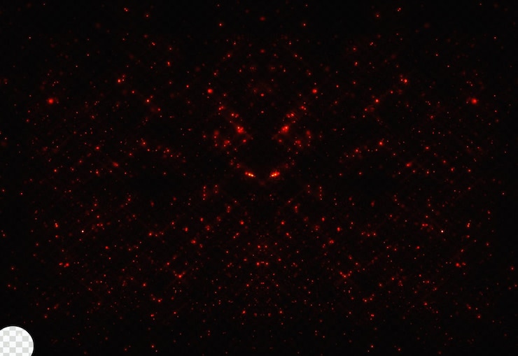PSD abstract golden lights particles wallpaper