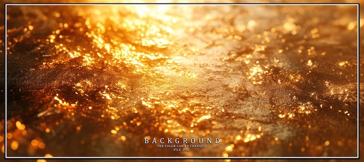 PSD abstract golden texture with light