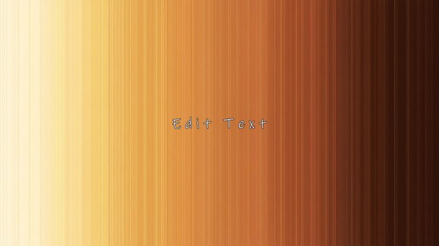 Abstract gradient background with vertical stripes in warm colors transitioning from light yellow to dark brown