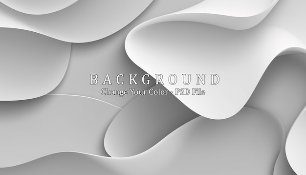 PSD abstract gradient white and gray background generative ai