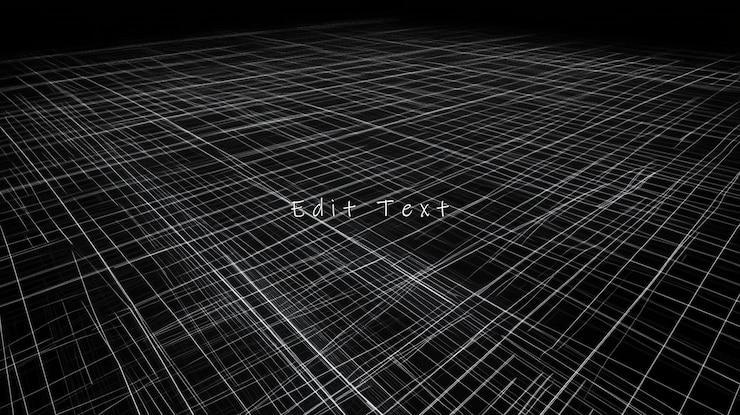 PSD abstract grid lines converging to vanishing point
