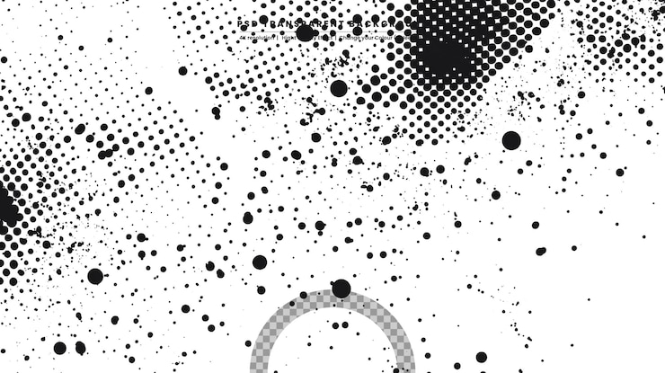 PSD abstract halftone dotted background futuristic grunge pattern dot wave
