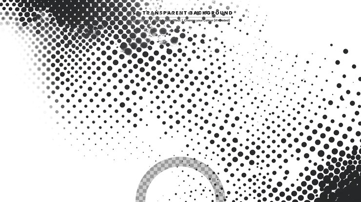 PSD abstract halftone dotted background futuristic grunge pattern dot wave